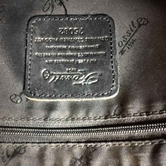 FOSSIL 100% LEATHER CROSSBODY VINTAGE BAG - Picture 4 of 6